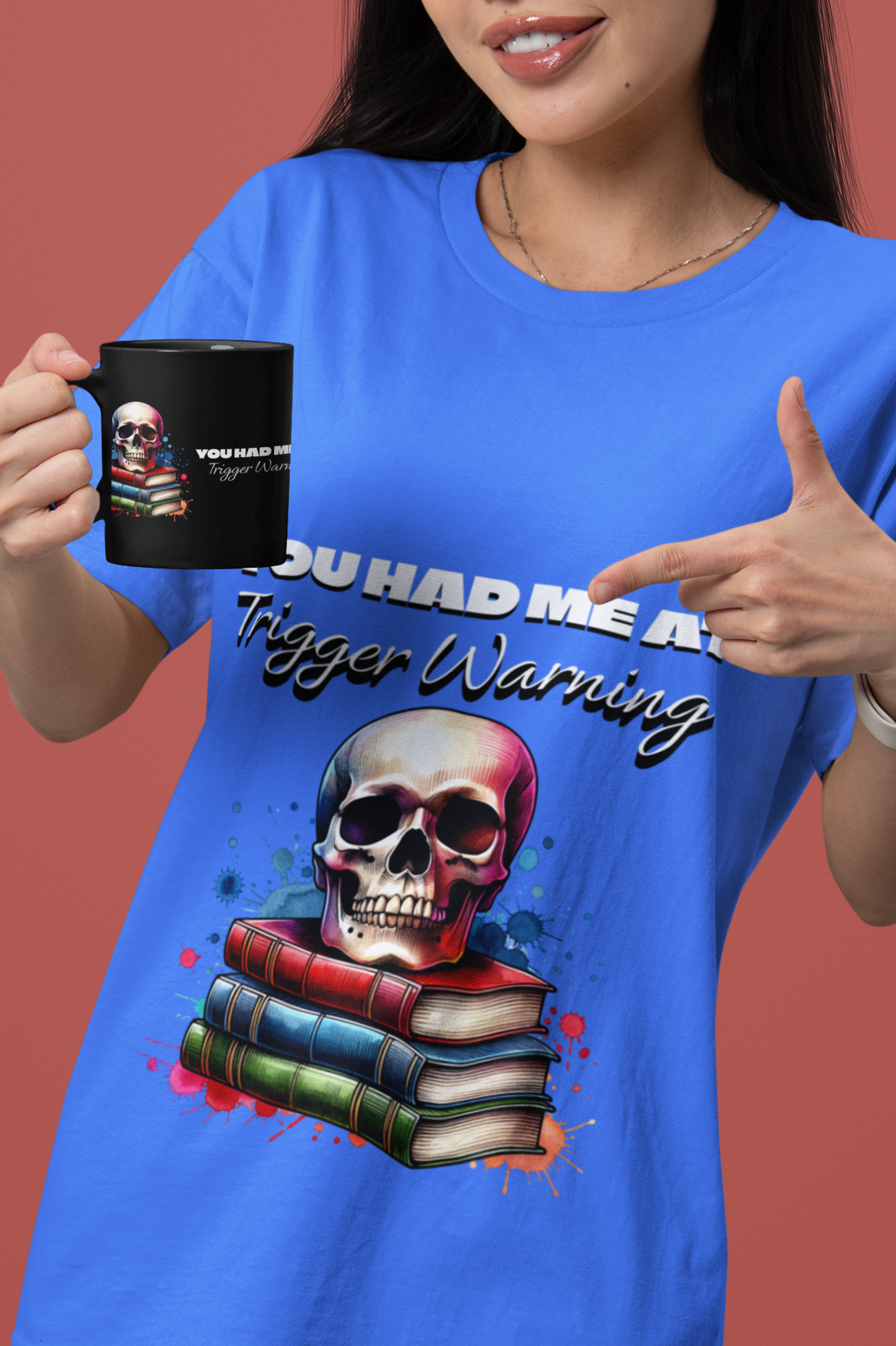 You Had Me at Trigger Warning Glossy Mug