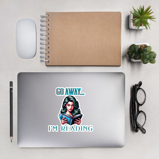 I'm Reading Stickers - Bookslut Shirts