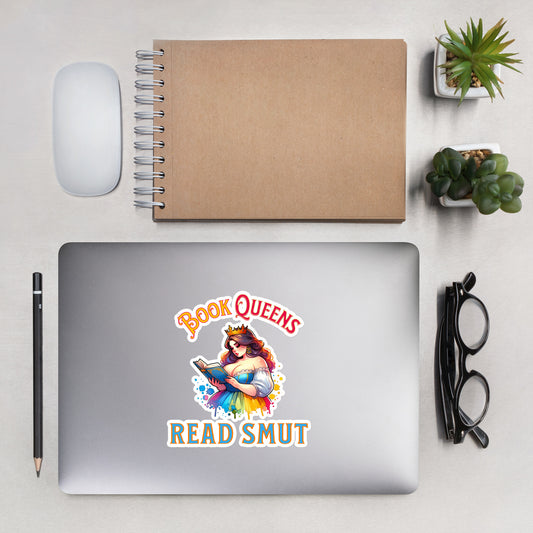 Book Queens Read Smut Bubble-free stickers