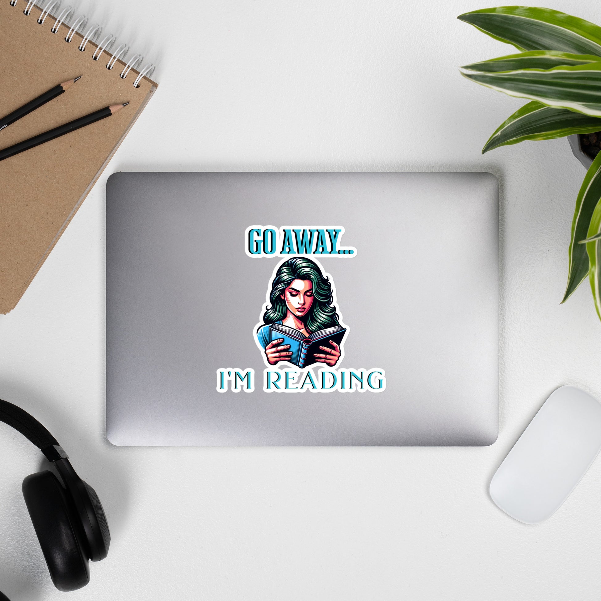 I'm Reading Stickers - Bookslut Shirts