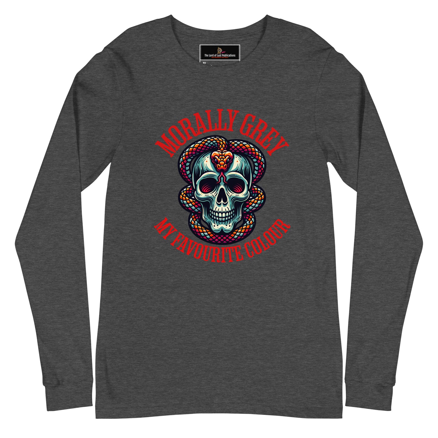 Morally Grey Unisex Long Sleeve Tee - Bookslut Shirts