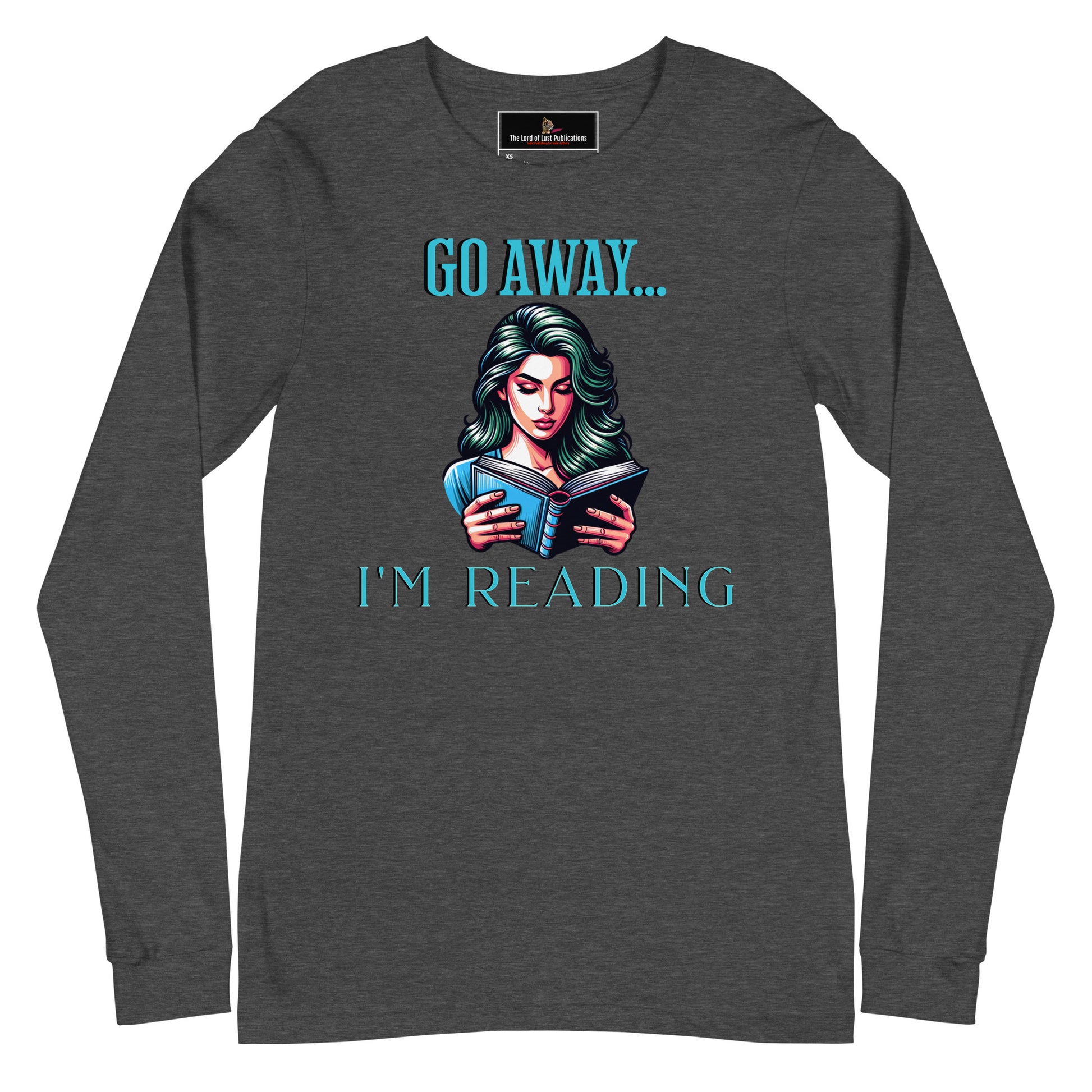 I'm Reading... Unisex Long Sleeve Tee - Bookslut Shirts