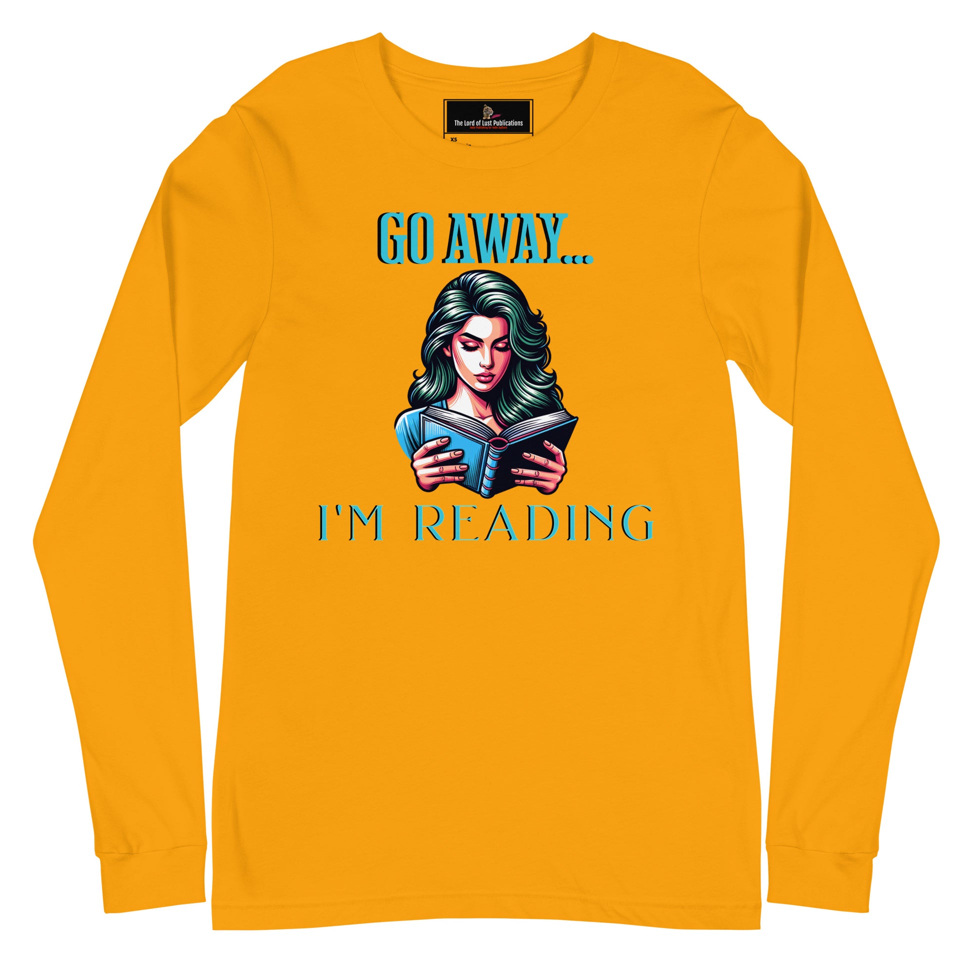 I'm Reading... Unisex Long Sleeve Tee - Bookslut Shirts