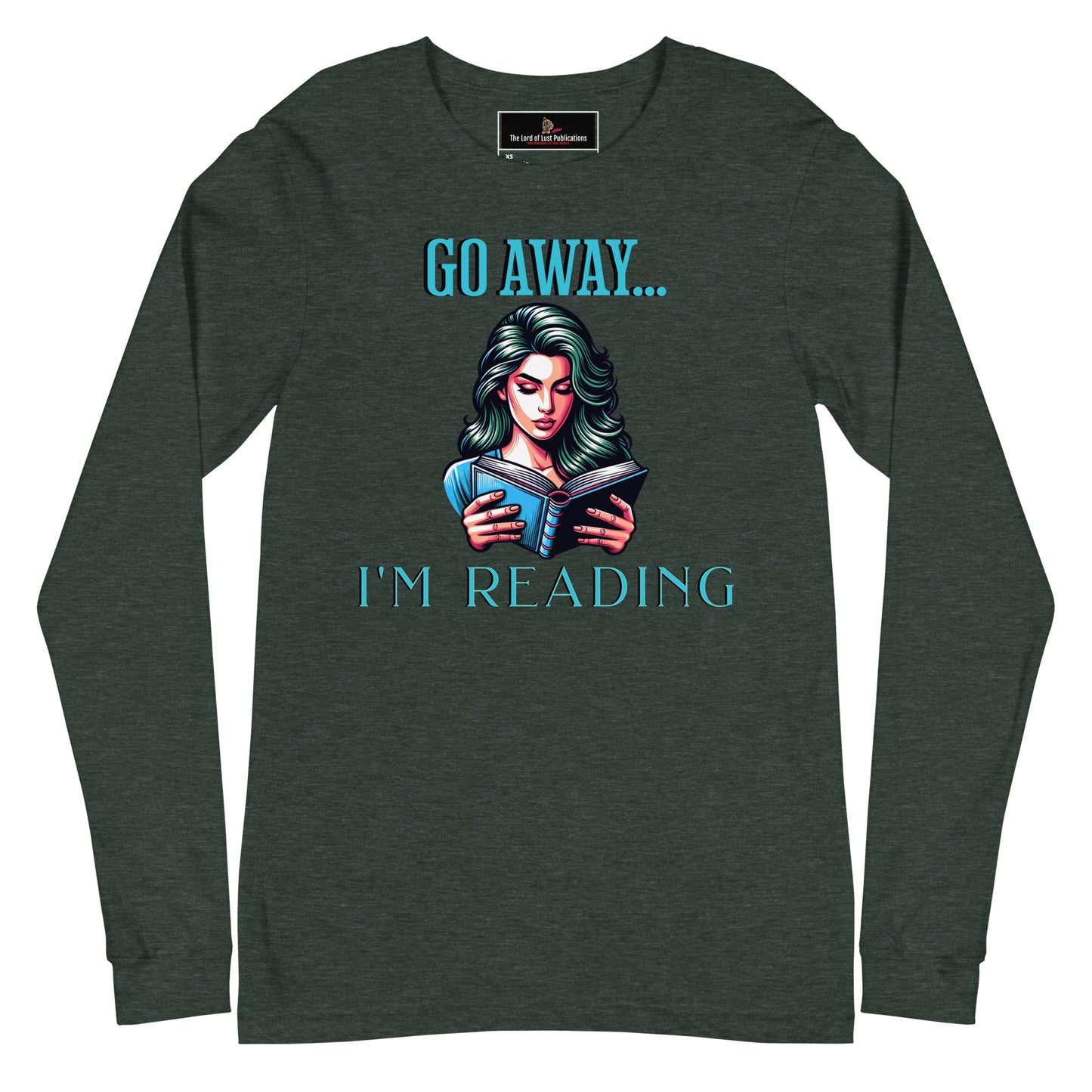 I'm Reading... Unisex Long Sleeve Tee - Bookslut Shirts