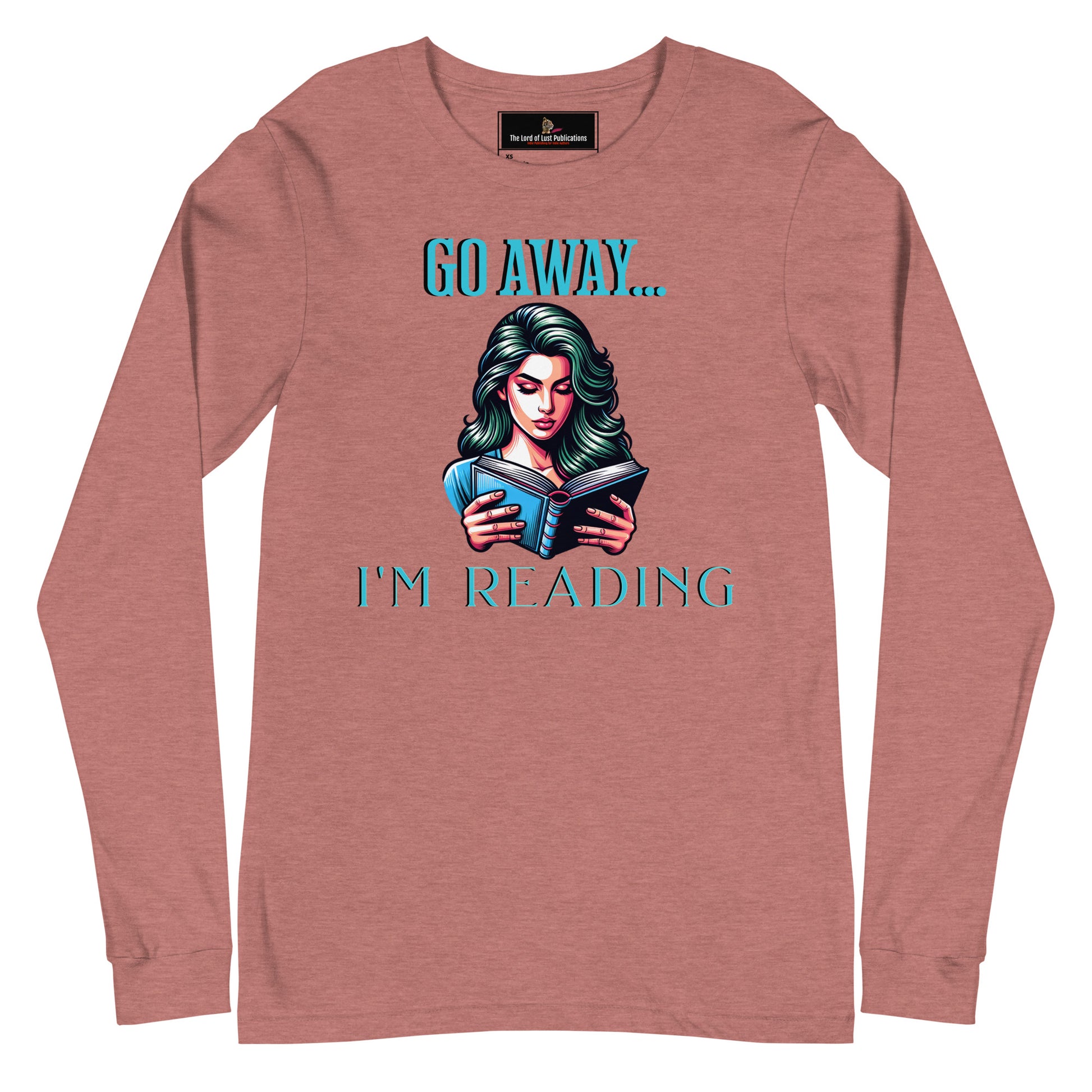 I'm Reading... Unisex Long Sleeve Tee - Bookslut Shirts