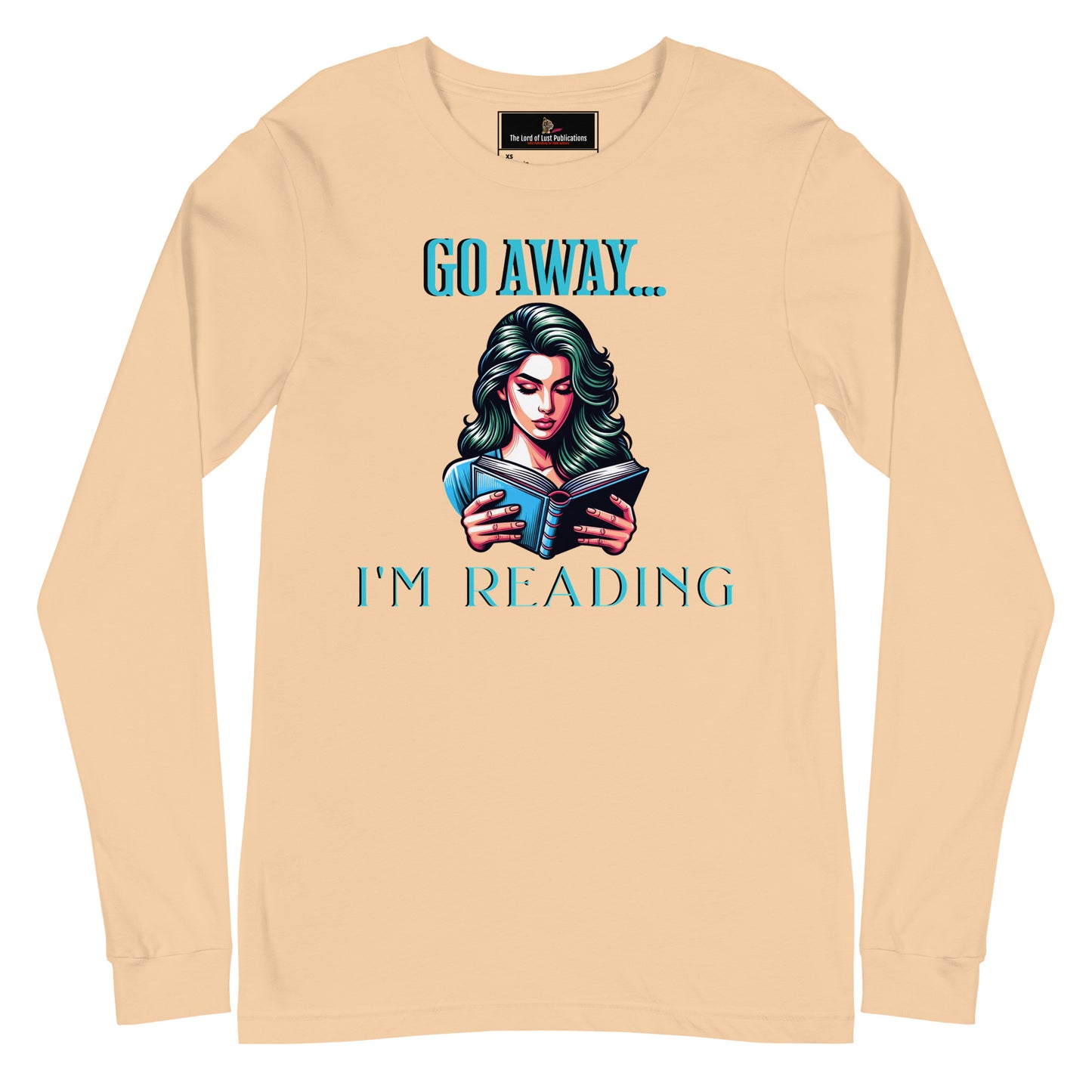 I'm Reading... Unisex Long Sleeve Tee - Bookslut Shirts