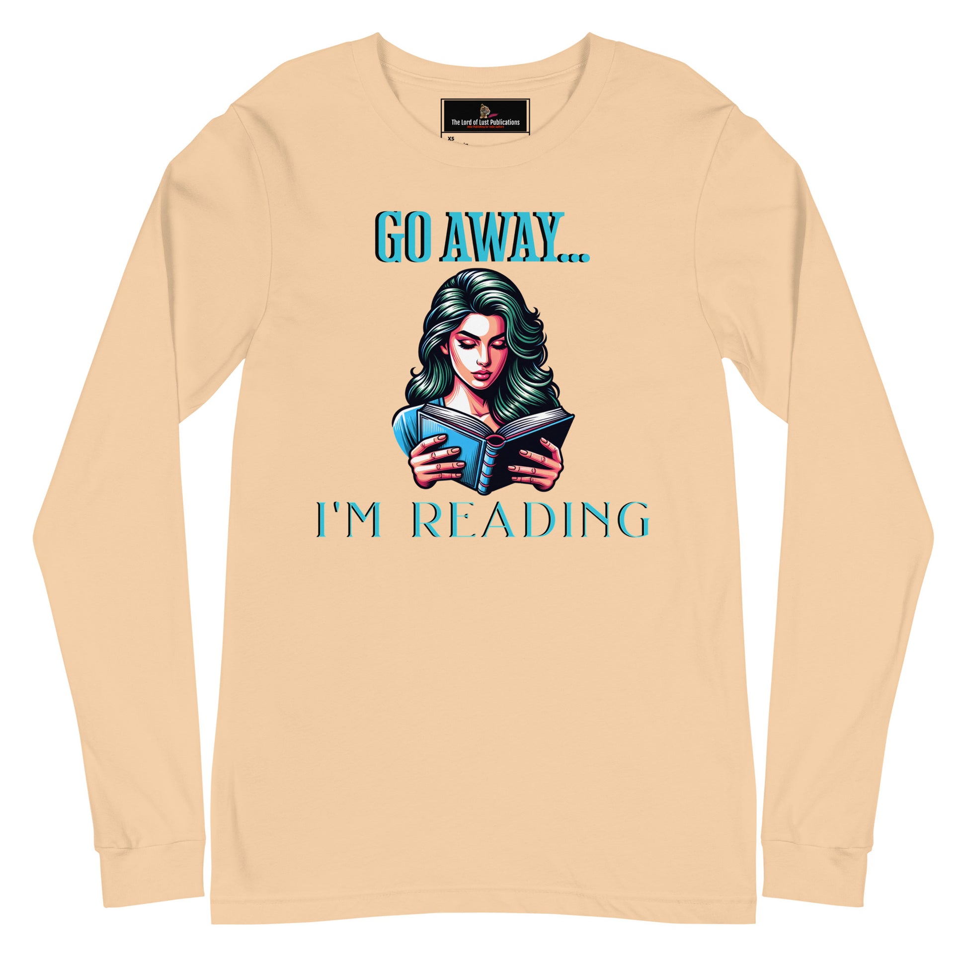 I'm Reading... Unisex Long Sleeve Tee - Bookslut Shirts