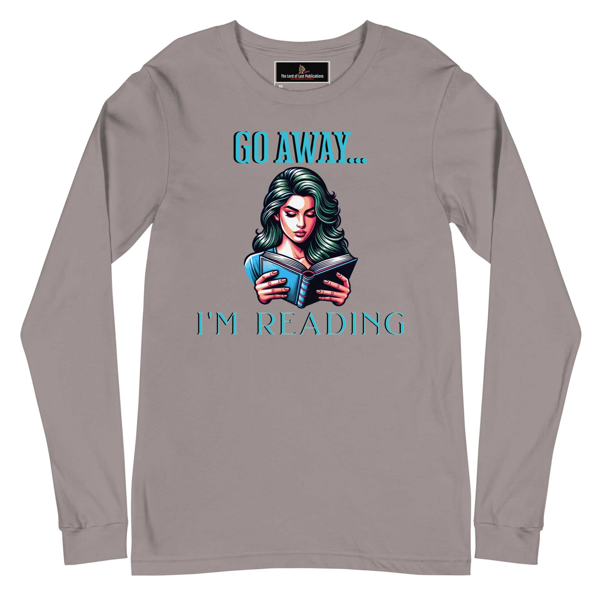 I'm Reading... Unisex Long Sleeve Tee - Bookslut Shirts