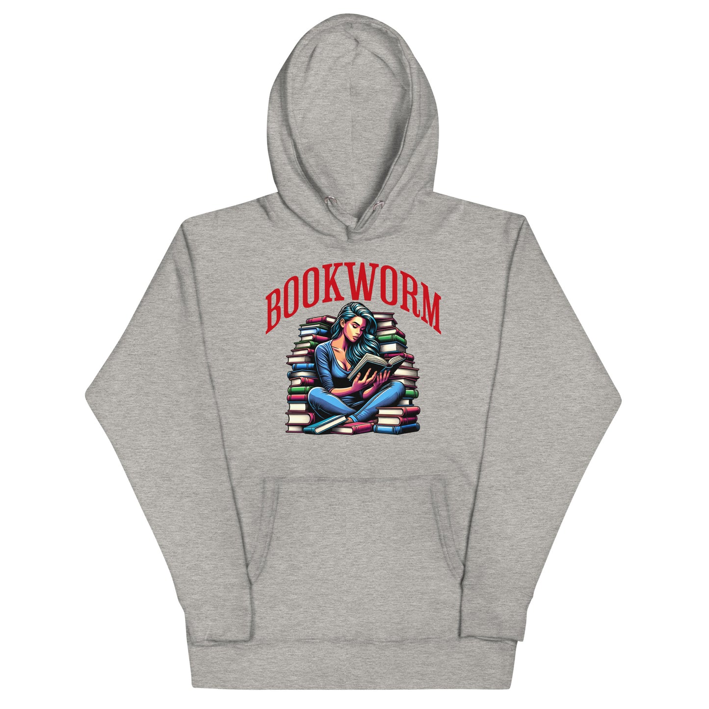 Bookworm Unisex Hoodie - Bookslut Shirts