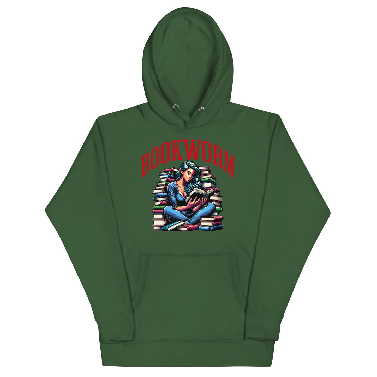 Bookworm Unisex Hoodie - Bookslut Shirts