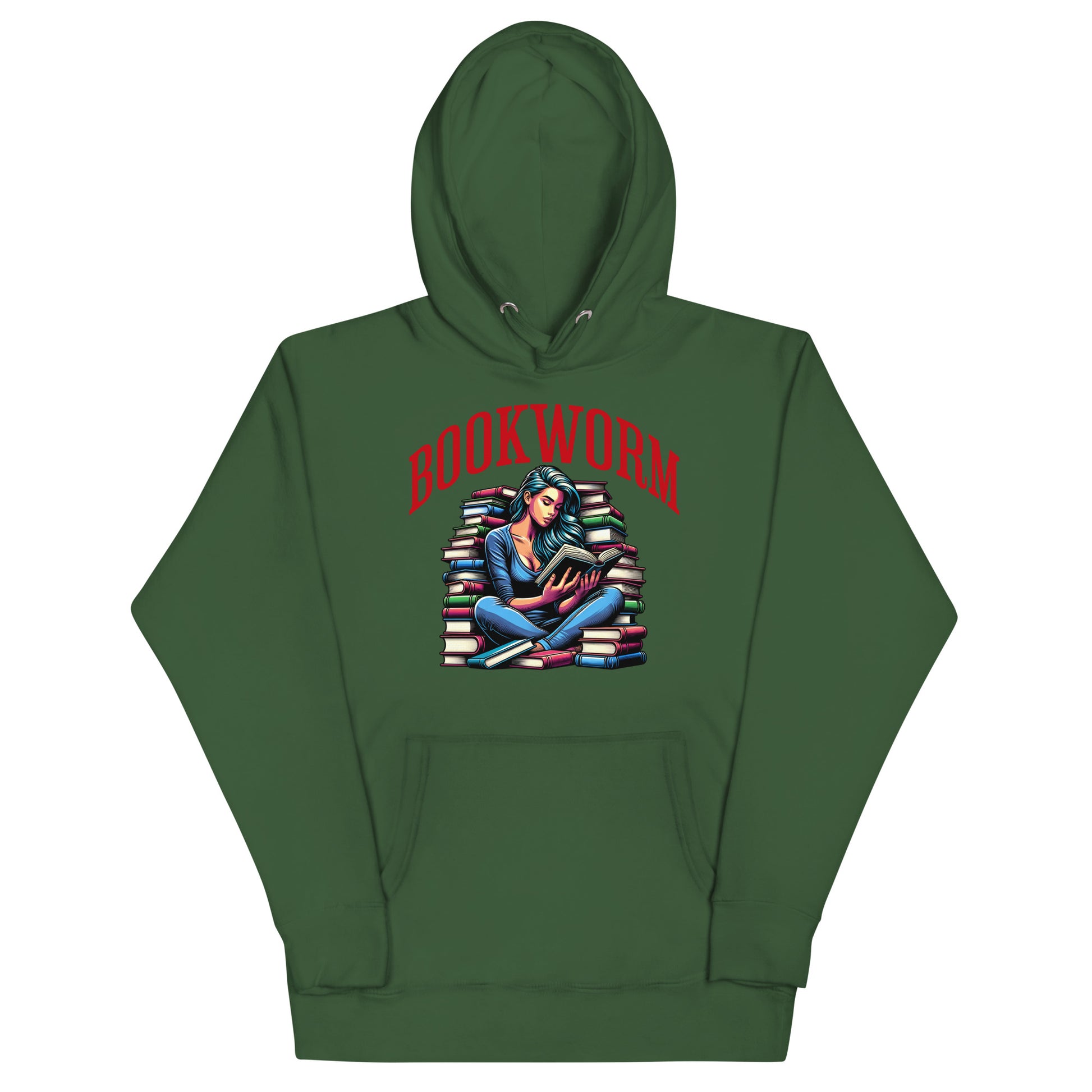 Bookworm Unisex Hoodie - Bookslut Shirts