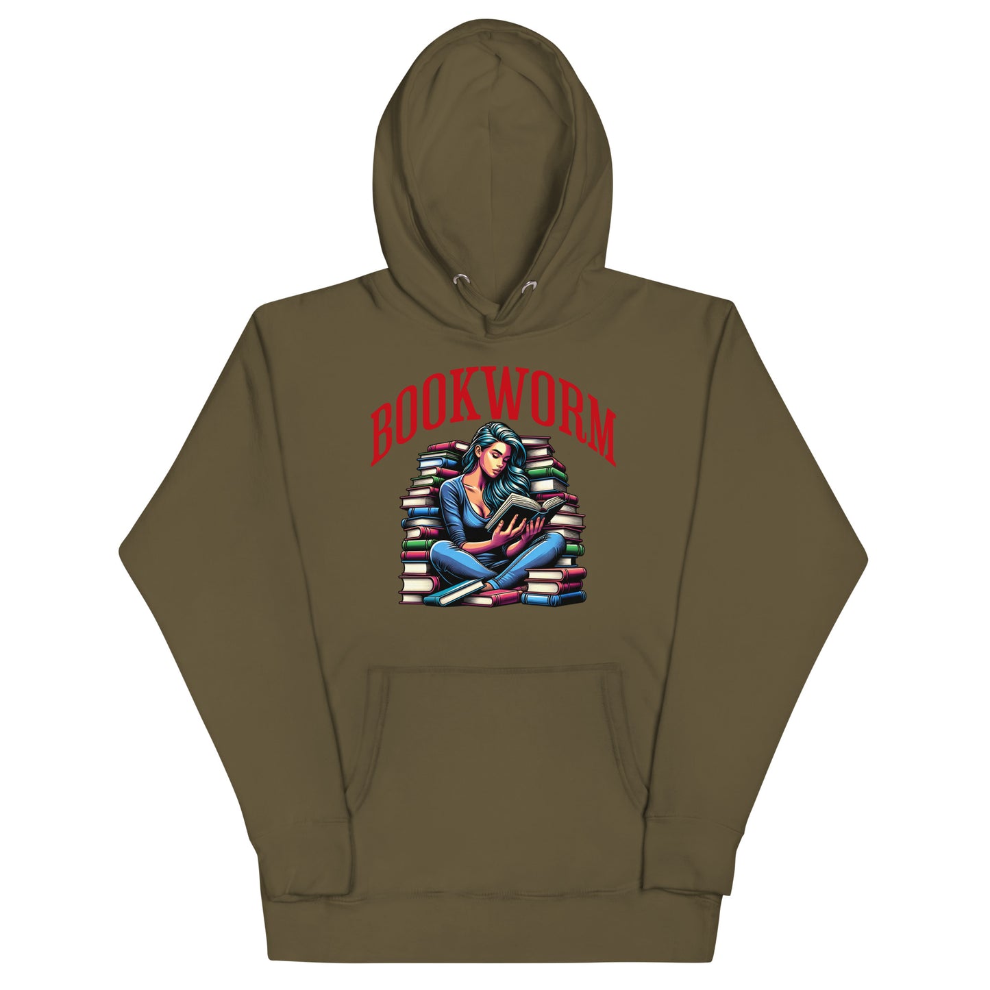 Bookworm Unisex Hoodie - Bookslut Shirts