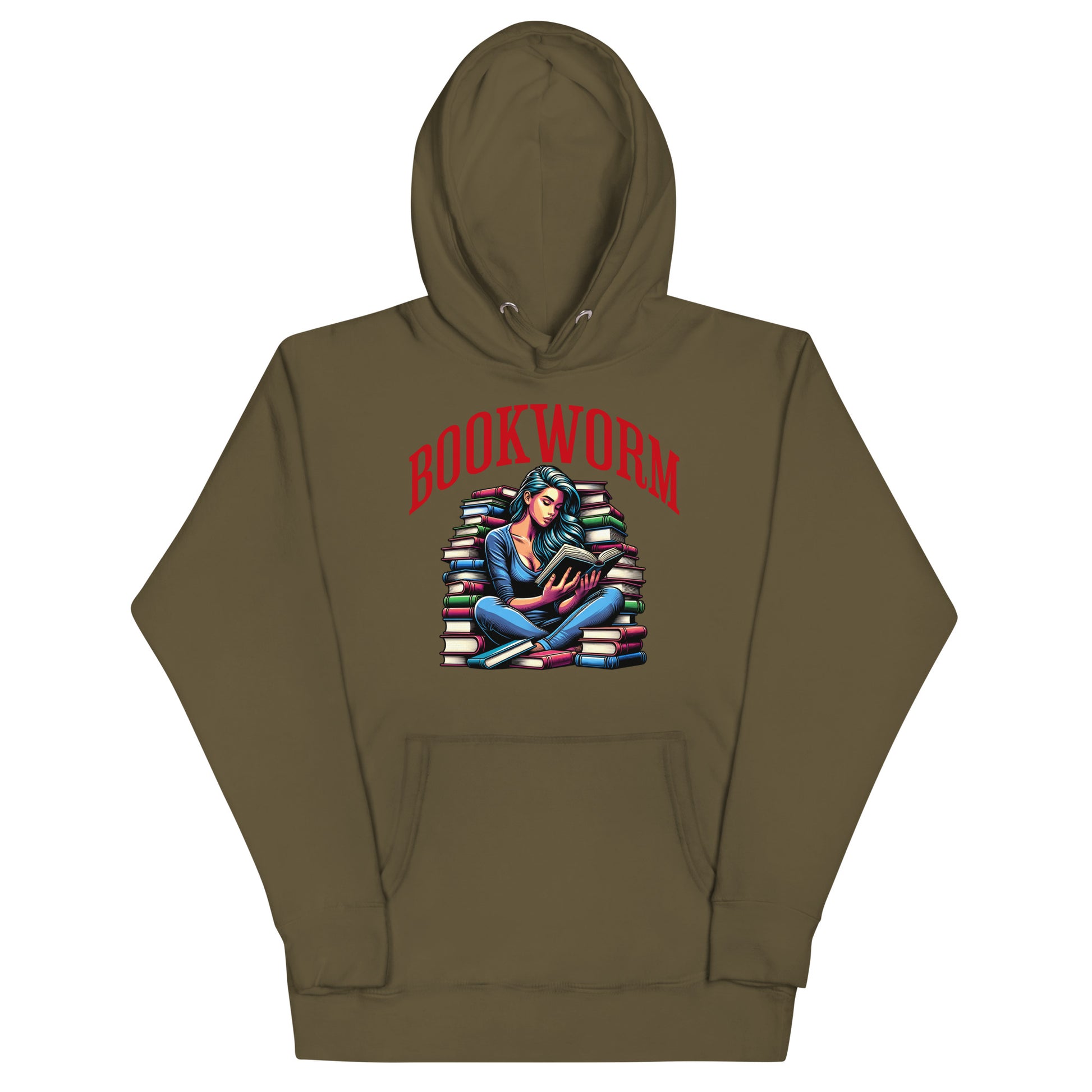 Bookworm Unisex Hoodie - Bookslut Shirts