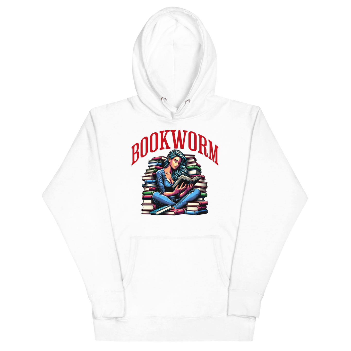 Bookworm Unisex Hoodie - Bookslut Shirts