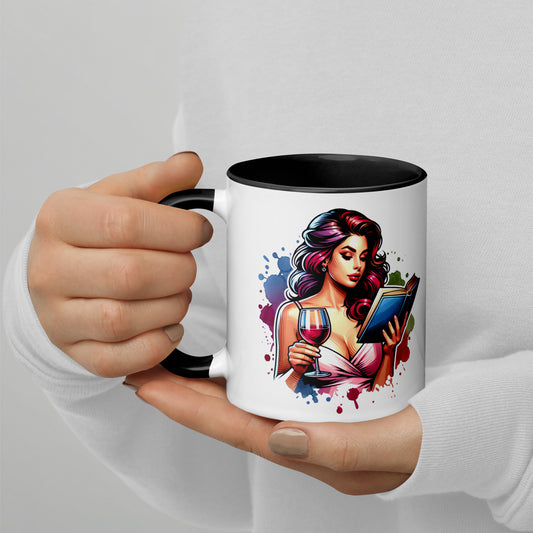 What do i do? Mug with Color Inside