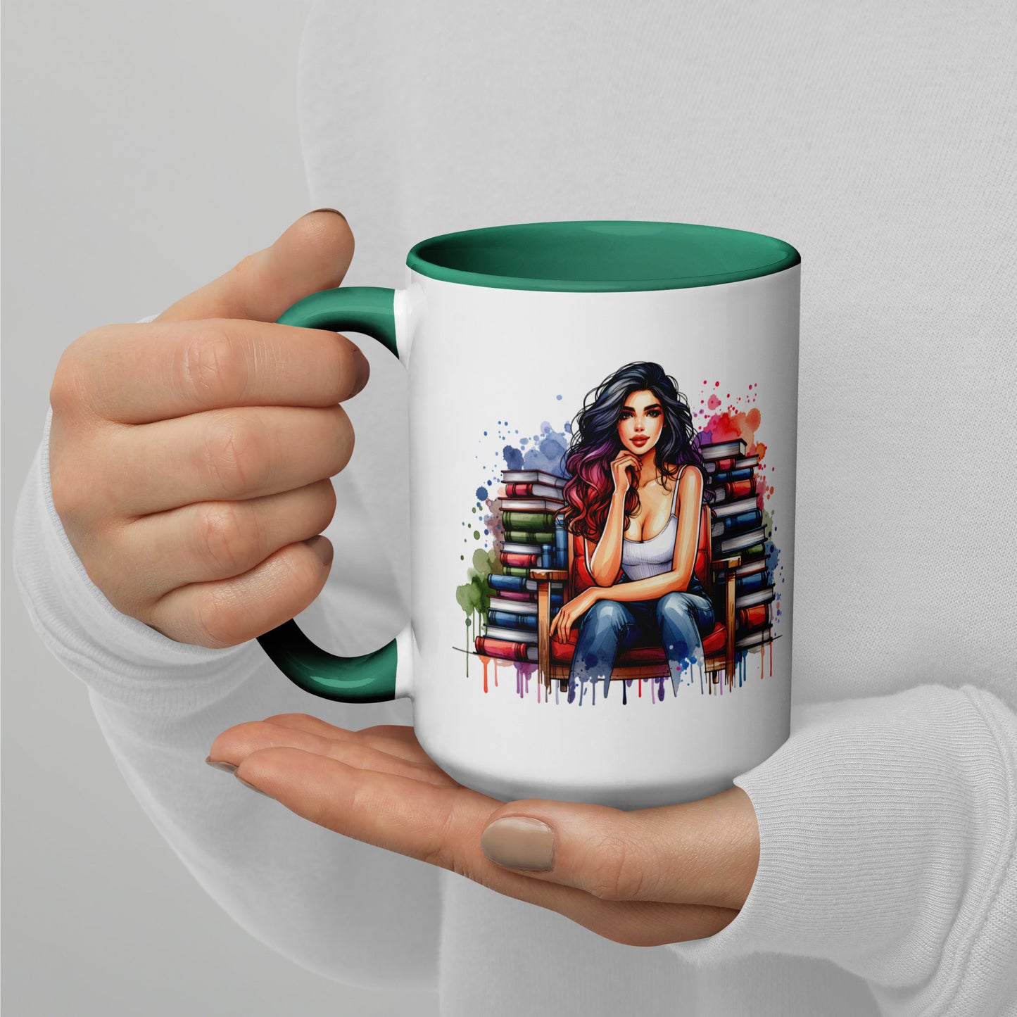 My Scedule is Fully Booked Mug with Color Inside