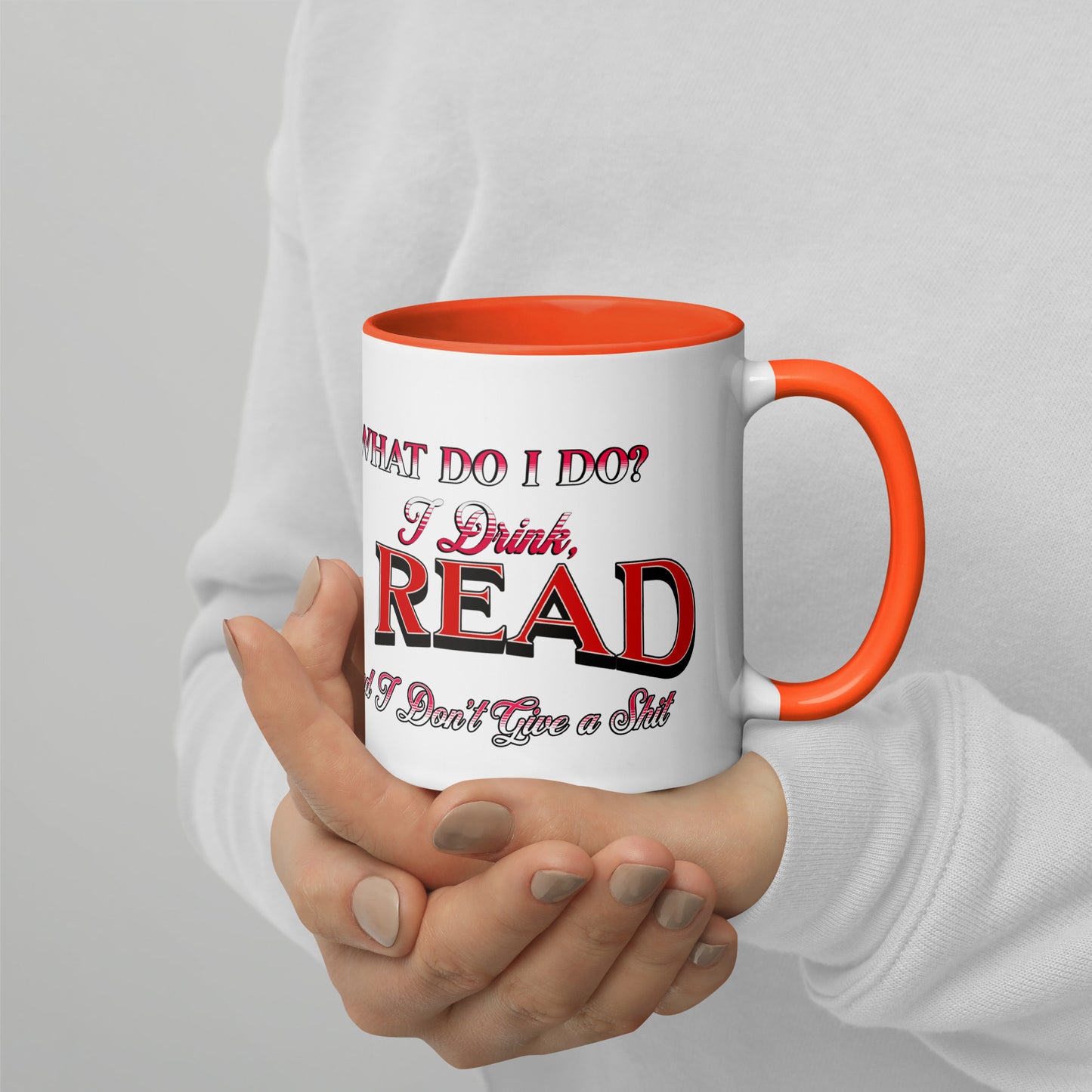 What do i do? Mug with Color Inside
