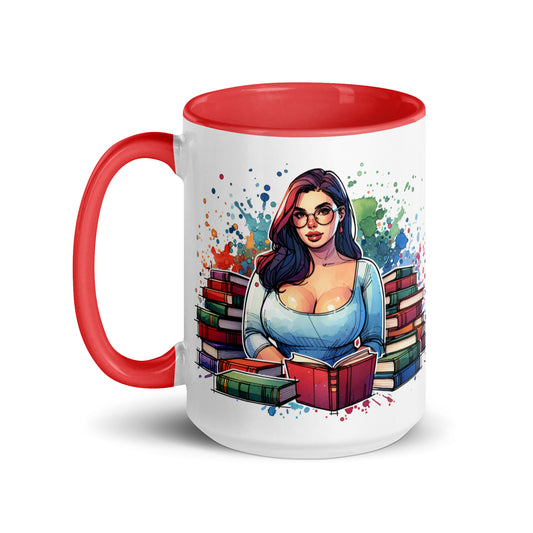 Buy Me Books Mug with Color Inside