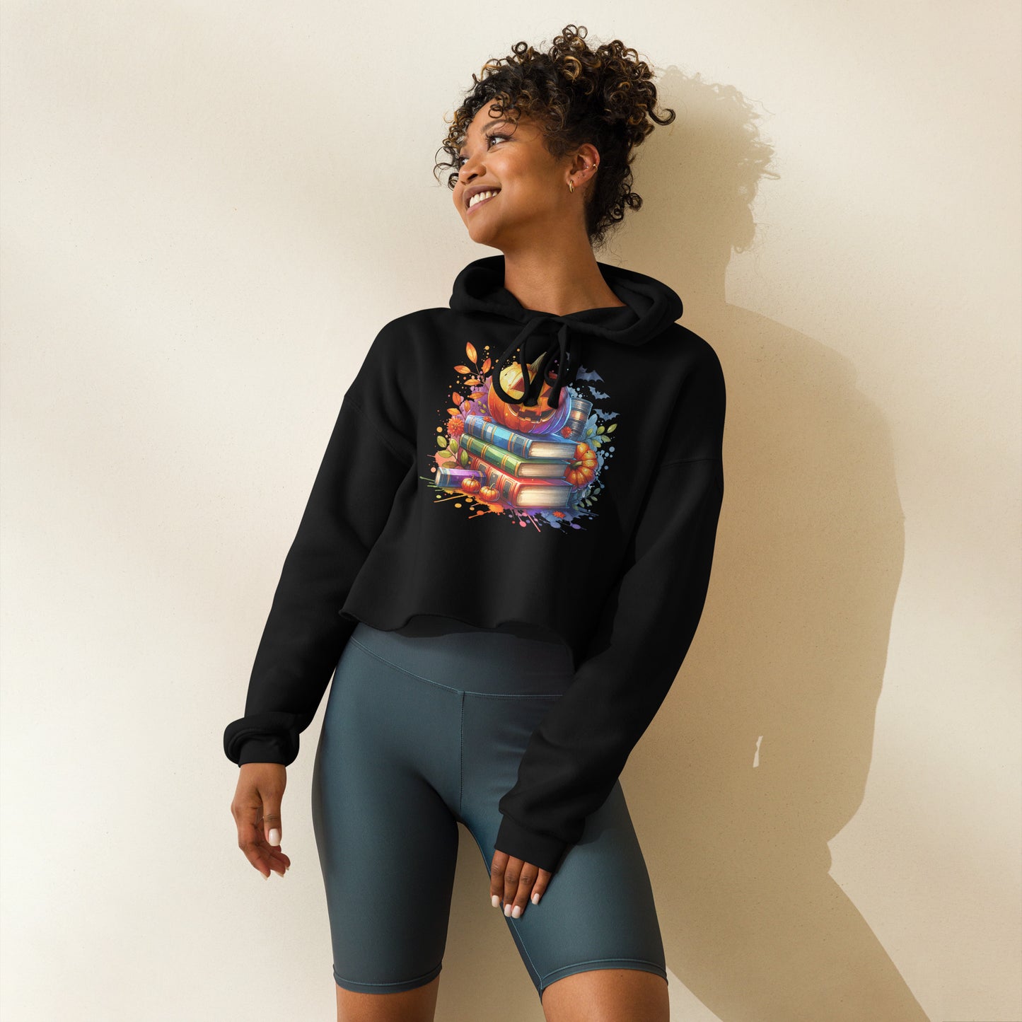 Halloween Crop Reader Hoodie