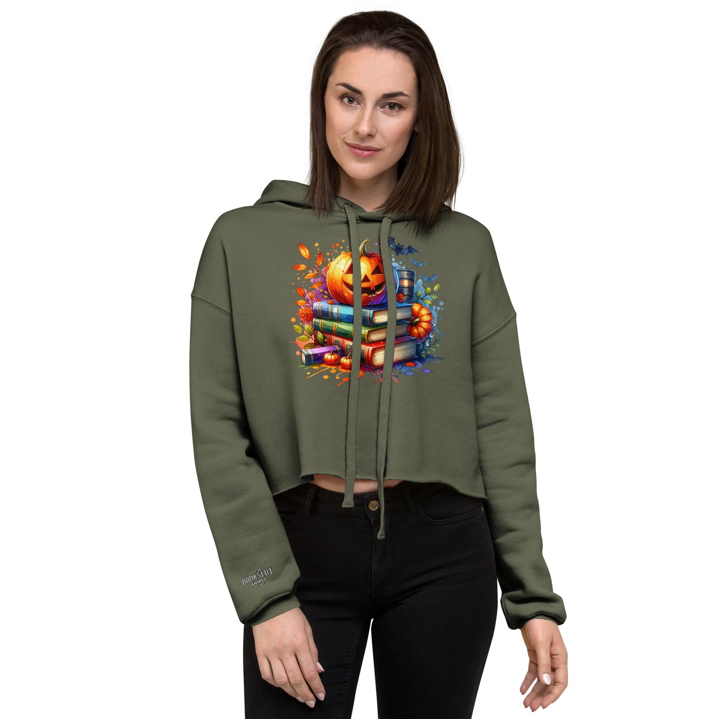 Halloween Crop Reader Hoodie