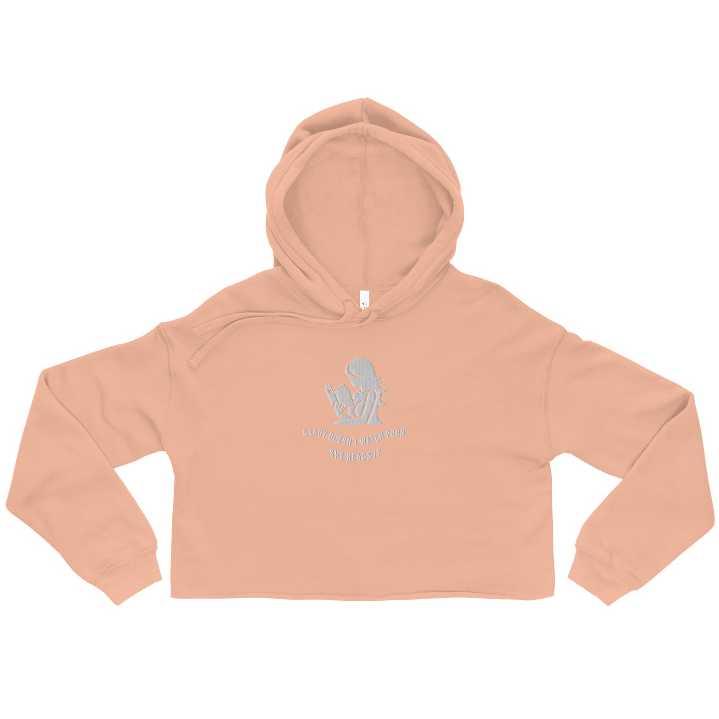 ALDRP Crop Hoodie - Bookslut Shirts