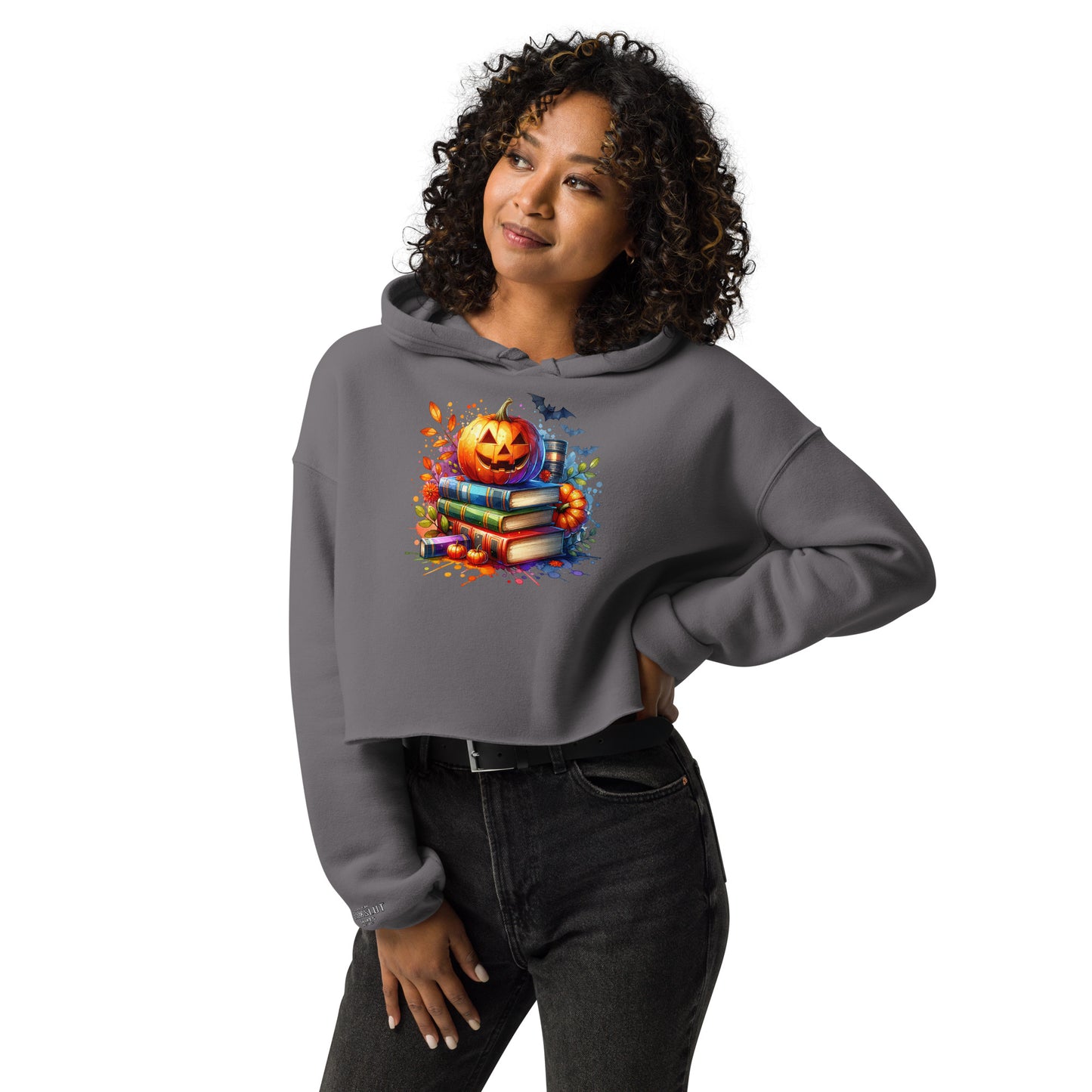 Halloween Crop Reader Hoodie
